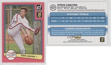 2016 Panini Donruss 1982 Design Pink Border Steve Carlton #D82-50 HOF