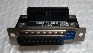 Apple iic DB19 male to IDC 20 adapter for Apple ii iie Disk ii drive or FEmu - Picture 1 of 3