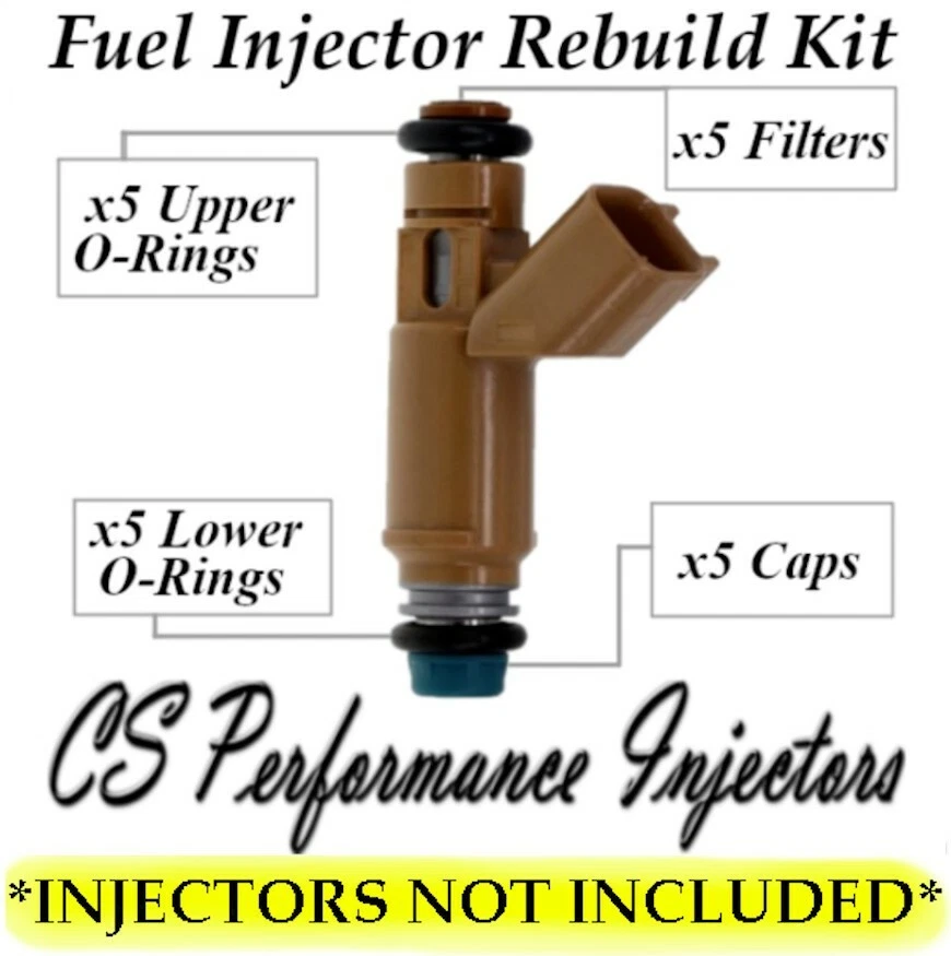 Kit de reconstrucción de inyectores de combustible para 4510 04-10 Volvo C30 S40 V50 2,4 L I5 8627815 Foto 1 de 1