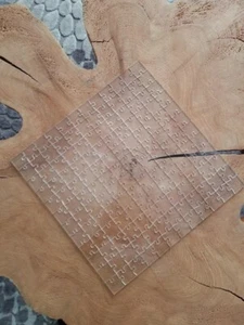 Rompecabezas transparente 4"" x 4"" acrílico 16 piezas - Imagen 1 de 3