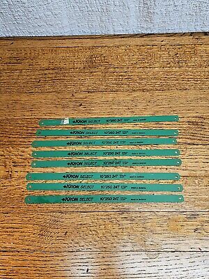 Vintage Kron 10 250 24T Hacksaw Blades Made In Sweden 8ct  • 2.50$