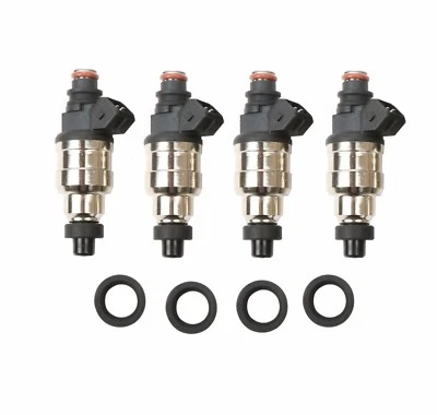 Комплект из 4 топливных форсунок импеданса 650 куб. см 12 Ом подходит для Honda B D H F VTEC с бесплатными зажимами - Изображение 1 из 4