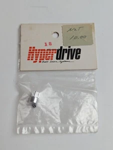 Vintage HyperDrive Motor Pulley Gear 12 Tooth Belt Drive System Hyper Drive New - Picture 1 of 4