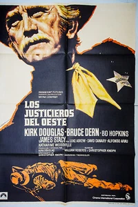 LOS JUSTICIEROS DEL OESTE -- Poster Cartel de Cine - Picture 1 of 1