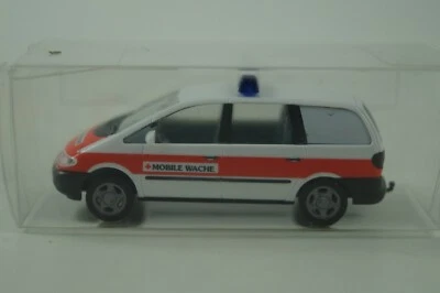 Herpa Modellauto 1:87 H0 VW Volkswagen Sharan Mobile Wache - Bild 1 von 4