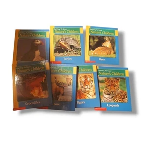 Getting to Know Nature's Children Lot of 7 Hardcover books - Picture 1 of 4
