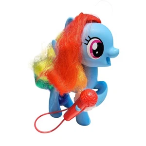 MY LITTLE PONY MLP SINGING RAINBOW DASH 2017 3 WAYS TO PLAY MIC KARAOKE WORKS - Picture 1 of 6