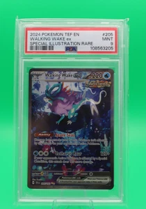 2024 POKEMON TEF EN-TEMPORAL FORCES #205 WALKING WAKE EX PSA 9 - Picture 1 of 8
