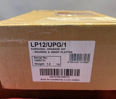 Linn LP12 Karousel Upgrade Kit – Bearing & Inner Platter LP12/UPG/1 – New in Box - Image 1 of 4