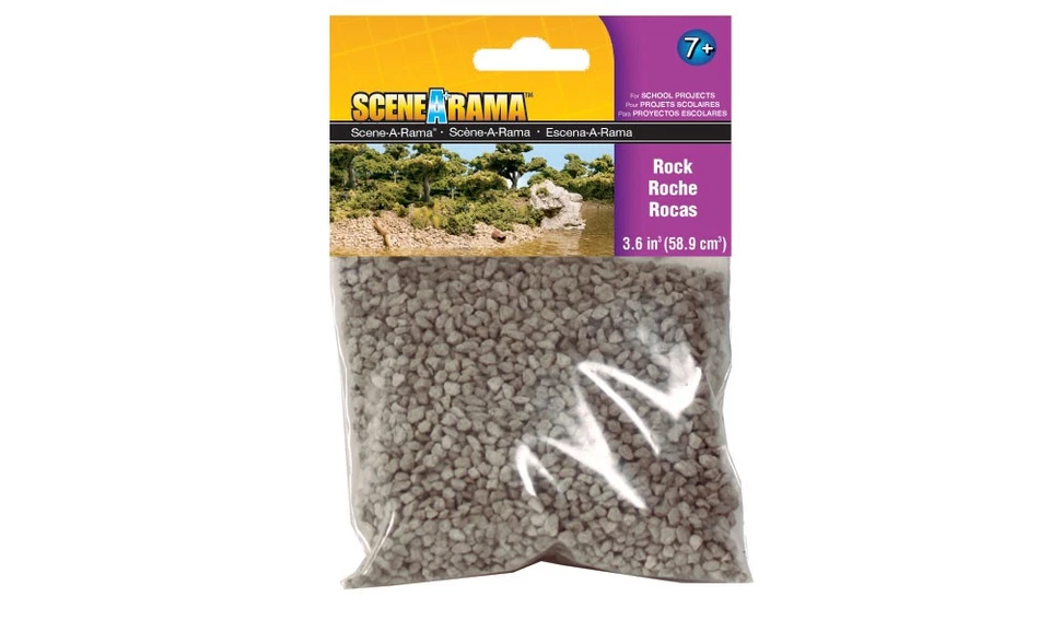 Woodland Scenics SP4191 Scene-A-Rama Rock Scenery - 2 Oz. Bag - Image 1 of 1