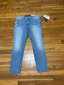 NYDJ Ami Skinny Legging Jeans Size 12p Petite Blue Stretch Denim Jeans NWT $119 - Picture 1 of 8