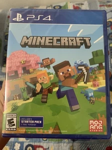 Minecraft - PS4 Sony PlayStation 4 - Includes Starter Pack - NEW 2024 - Picture 1 of 2