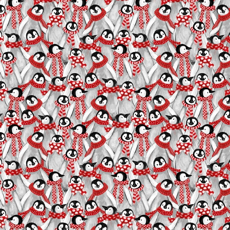 PLATINUM SO N SEWS Penguin Party-Camelot Fabrics-By The Yard