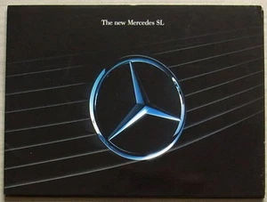 MERCEDES BENZ SL RANGE LF Car Sales Brochure Pack 1989-90 280 320 500 600 - Picture 1 of 10