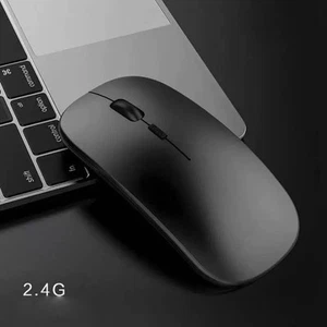 Ergonomisches Design Kabellose Maus RGB Hinterleuchtetes Stilles Design - Bild 1 von 24