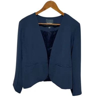ModCloth Blazer Womens Large Open Front Long Sleeve Career Office Workwear - Image 1 of 4