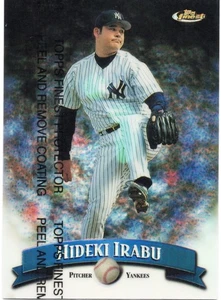 1998 Topps Finest Hideki Irabu Refractor #52 New York Yankees - Picture 1 of 2