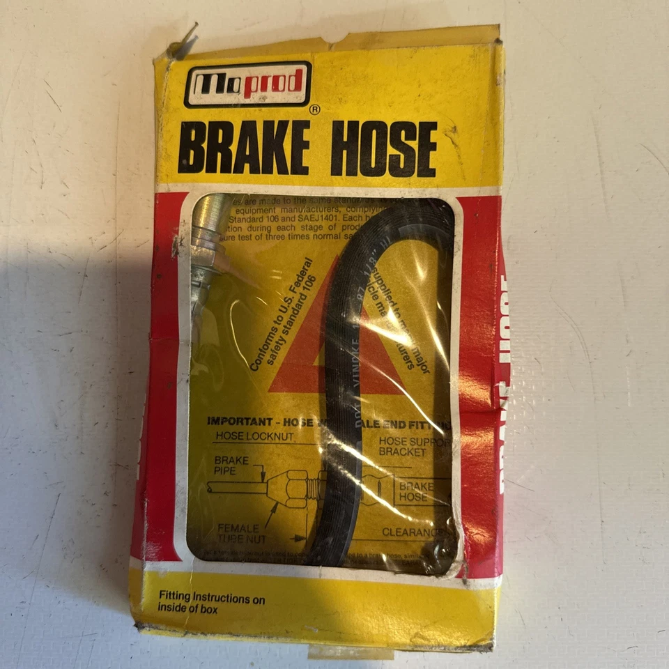 Manguera de freno delantera. Opel Ascona B, Manta B Vauxhall Cavalier 1.3 Cavalier 1.6-1.9 Foto 1 de 3