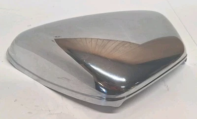 Yamaha Xv700 Virago 1986 cubierta lateral izquierda cromada buena pestaña sin grietas Foto 1 de 4