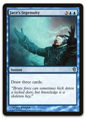 Jace's Ingenuity #32 (LP) Jace vs Vraska DDM Magic MTG - Image 1 of 2