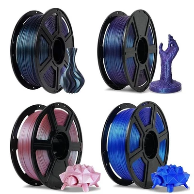 Filamento de impresora 3D FLASHFORGE Chameleon PLA color cambiable 1 kg titanio quemado Foto 1 de 4