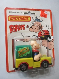 1980 Matchbox die cast POPEYE Spinach - Picture 1 of 3