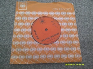 BOB DYLAN Like A Rolling Stone 1965 CBS superb EX - Picture 1 of 3