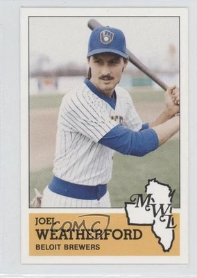1983 Fritsch Midwest League Stars of Tomorrow Joel Weatherford #150 - Image 1 of 2