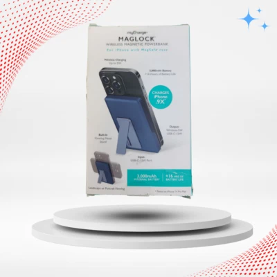Cargador inalámbrico MyCharge Maglock 3000 mAh/12 W + Banco de alimentación USB-C - Azul Foto 1 de 4