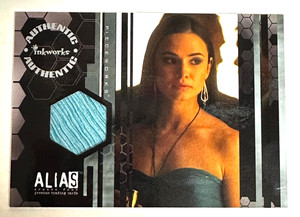 2006 Alias Season 4 Costume Card Material Worn by Mia Maestro PW4 Inkworks