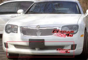 Fits 2004-2008 Chrysler Crossfire Lower Bumper Stainless Mesh Grille - Bild 1 von 2