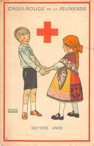 CPA THEME SANTE / CROIX ROUGE DE LA JEUNESSE / SOYONS AMIS - Imagen 1 de 1