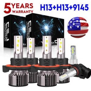 Combo Faro LED V25 + Luz Antiniebla para Ford F-250/350/450 Super Duty 2005-2020 - Imagen 1 de 19