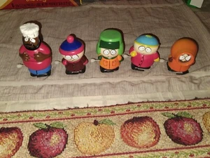 *SOUTH PARK* Vintage 1997* (5er Set)* Aufziehungen*Cartman*Stan*Kenny *Kyle*Koch* - Bild 1 von 12