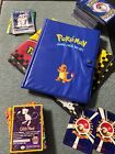 Lot of Vintage Pokemon cards, Pokemon card binder and play mat!!