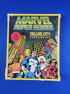 Deluxe City Campaign Box Set - TSR Marvel Super Heroes (Complete) - Picture 1 of 6