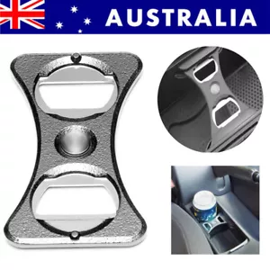 Stainless Steel Beer Opener Cup Holder Divider For VW Golf MK 5/6 GTI R32 Jetta - Picture 1 of 12