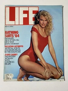 Life Magazine March 1984 Daryl Hannah James Cagney Swimsuit Issue Newsstand - Picture 1 of 3
