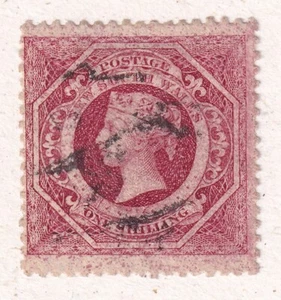 1854-60 NUEVO SELLO VICTORIA REINA UN CHELÍN GALES DEL SUR (AUSTRALIA) 095Y7 - Imagen 1 de 2