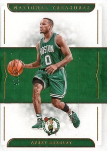 2016-17 Panini National Treasures Bronze Basketball Card #44 Avery Bradley /25