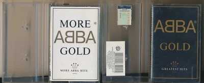 ABBA  Gold + More Gold 2001 2 x Cassette Ukraine  NM - Image 1 of 4