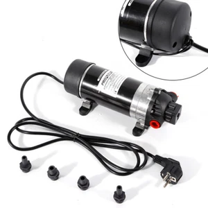 220V Membranpumpe Wasserpumpe Selbstansaugende Pumpe Hochdruckpumpe 5.5L/min NEU - Bild 1 von 13