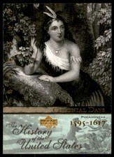 2004 Upper Deck The History of the United States Pocahontas #CD9