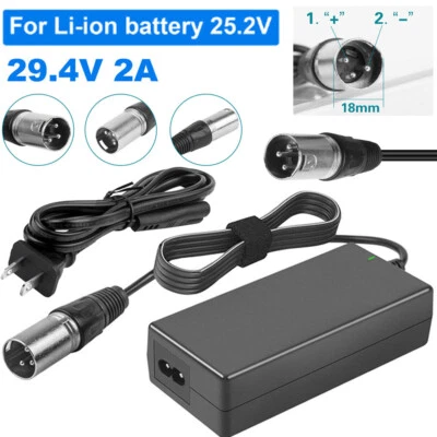 For Pride Go-Go Elite Traveller Mobility Scooter Bat tery Charger 29.4V 2A 60W - Image 1 of 4