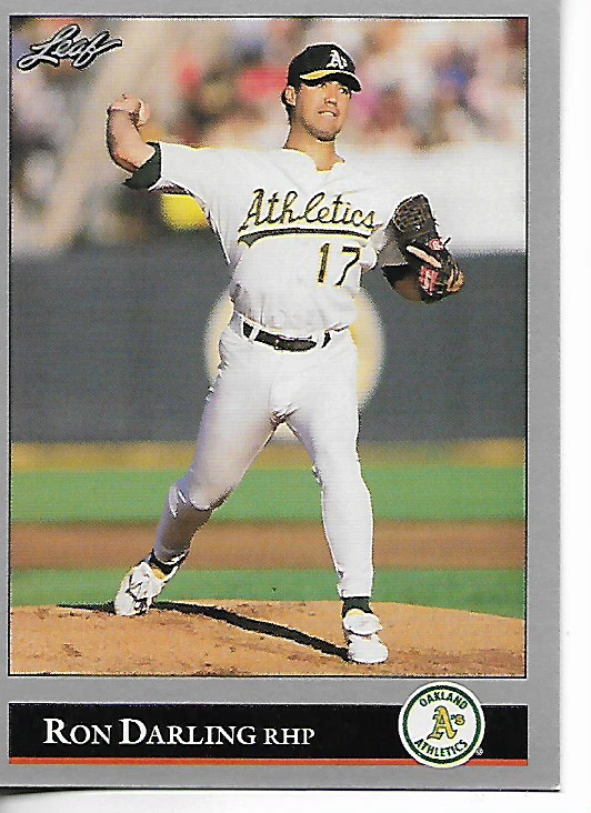 1992 Leaf Series 2 Ron Darling Base Card - Image 1 of 1