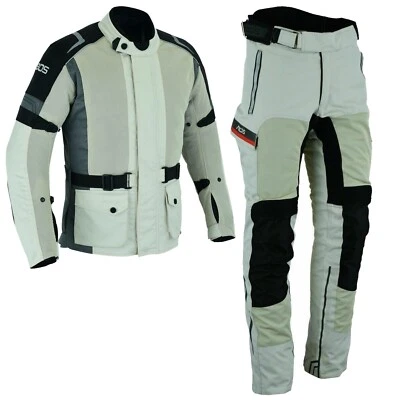 Motorrad Textil Kombi Für Herren Motorrad Jacke und Hose Motorradkombi Gr M-5XL - Bild 1 von 4