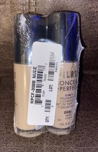x2 Milani NUDE 00BB Conceal + Perfect 2-in-1 Foundation + Concealer 1oz - Picture 1 of 3