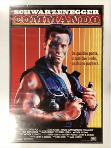 Commando 1985 Original Italian Movie Poster 27x39 inches *See Description - Picture 1 of 18
