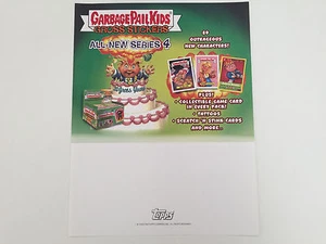 Hoja de distribuidor Garbage Pail Kids 2005 serie 4 totalmente nueva - ANS - Imagen 1 de 1