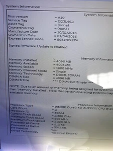 Dell Latitude E7250  intel i5 motherboard - Bild 1 von 5